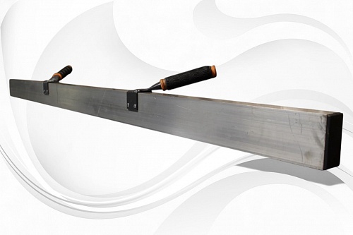 правило с ручками для стяжки пола